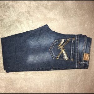 L.e.i lowrise bootcut jeans